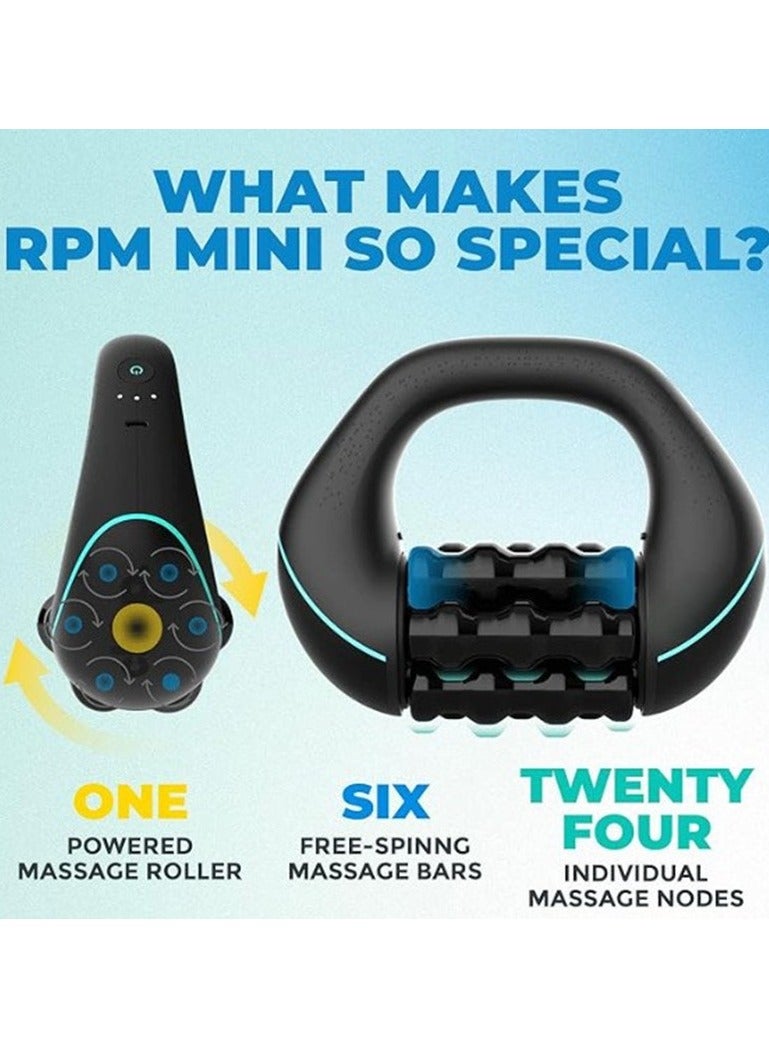 general USB Rechargeable Rolling Massager - 3 Adjustable Speeds Deep Tissue Massage Tool for Neck Back Shoulder Pain Relief - Image 5